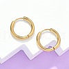Ion Plating(IP) 304 Stainless Steel Huggie Hoop Earrings EJEW-F111B-17mm-G-1