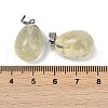 Natural Lemon Quartz Pendants G-U018-01P-H-3
