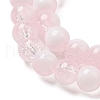 Crackle Glass Beads Strands GLAA-U001-6mm-12-2