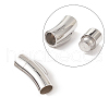 Tarnish Resistant 304 Stainless Steel Bayonet Clasps STAS-I013-8mm-1