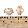 304 Stainless Steel Resin Charms STAS-L290-23G-3