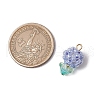 Glass Seed Beaded Pendants PALLOY-MZ00593-02-2