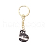 Alloy Enamel Pendant Keychains KEYC-JKC01247-4