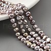 Natural Cultured Freshwater Pearl Beads Strands PEAR-A006-03G-1