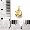 Brass Connector Charms KK-P295-01G-A-3