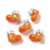 Handmade Lampwork Bumpy Beads Strands LAMP-U001-01A-1-2