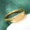 304 Stainless Steel Plain Band Finger Rings RJEW-P153-03G-02-3