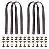 SUPERFINDINGS 4 Sets PU Leather Bag Handles FIND-FH0009-03A-1