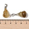 Natural & Synthetic Mixed Gemstone Pendants G-B127-03P-3