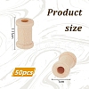 Wood Thread Bobbins TOOL-WH0125-106A-01-2