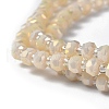 Electroplate Glass Beads Strands EGLA-J147-A-FR15-3