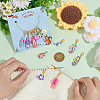 Lollipop Pendant Stitch Markers HJEW-AB00395-3