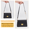 WADORN 2Pcs 2 Style PU Imitation Leather/ABS Plastic Imitation Pearl Bag Handles FIND-WR0009-61-2