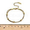 304 Stainless Steel Multi-strand Bracelets BJEW-Q040-01G-3
