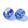 AB Color Plated Glass Beads GLAA-F108-12B-08-2