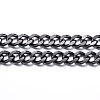 304 Stainless Steel Cuban Link Chains CHS-H020-06B-1