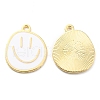 Alloy Enamel Pendants ENAM-D051-18G-01-1