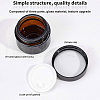 Portable Glass Cosmetics Cream Jar AJEW-BC0006-07-3