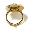 Ion Plating(IP) 304 Stainless Steel Open Cuff Rings RJEW-C079-16G-4