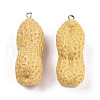 Opaque Resin Pendants RESI-N021-31A-1