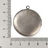 Brass Locket Pendants KK-M263-03B-3