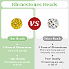   200Pcs Pave Disco Ball Beads RB-PH0001-41G-7