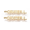 Brass Pendants KK-L188-21G-1