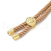 Cotton Cord Bracelet Making KK-F758-03-01-G-3