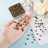 HOBBIESAY 300Pcs Brass Bell Pendants KK-HY0003-77-5