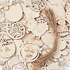 Wooden Cutouts Ornaments WOOD-TA0002-39-12