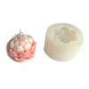 Flower Series Embossed Pillar DIY Candle Silicone Molds PW-WG81741-06-1