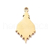 304 Stainless Steel Pendants STAS-R119-05G-2
