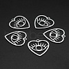 Non-Tarnish 201 Stainless Steel Pendants STAS-N090-LA007-1-3