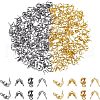  400Pcs 2 Style 304 Stainless Steel Bead Tips STAS-NB0001-16-1