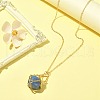 304 Stainless Steel Macrame Pouch Empty Stone Holder for Pendant Necklaces Making NJEW-JN04384-03-5