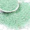 Imitation Cat Eyes Glass Seed Beads SEED-H003-03Y-1