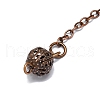Brass Dowsing Pendulum Big Pendants G-Q165-04-4