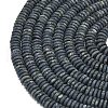 Frosted Natural Kambaba Jasper Beads Strands G-K389-C32-01-3