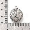 Brass with Cubic Zirconia Pendants KK-E792-28P-01-3