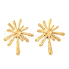 Ion Plating(IP) 304 Stainless Steel Stud Earrings EJEW-G395-30G-2