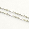 Non-Tarnish 304 Stainless Steel Cable Chains X-CHS-Q001-07-100m-1