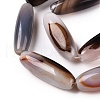 Natural White Agate Beads Strands G-T138-230K-3