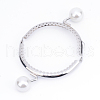 Iron Purse Frame Handle with Solid Color Acrylic Beads FIND-Q038P-D01-3