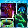 Luminous 56pcs 28 Color Round Food Grade Silicone Beads SIL-CJ0001-31-7