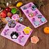2Pcs 2 Styles Paw Shaped Fondant Molds DIY-SZ0002-69-3