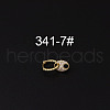 Brass Micro Pave Clear Cubic Zirconia Dangle Hoop Cartilage Earrings WG676EA-07-1