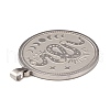 Non-Tarnish 304 Stainless Steel Pendants STAS-P321-01P-3