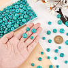  200Pcs 5 Styles Synthetic Turquoise Beads TURQ-PH0001-07-3