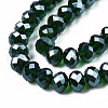 Glass Beads Strands X-GR12MMY-68L-3