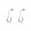 Non-Tarnish Stainless Steel Stud Earrings for Women MI0127-2-1